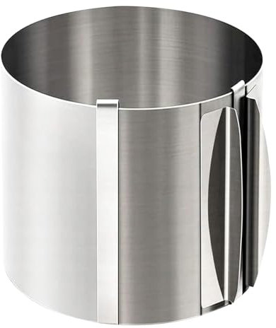 Backringe, Kuchenringe zum Backen Einstellbare Ringformen für Kuchen