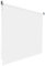 Verdunkelungsrollo Rollo Vorhang Fenster Kettenzugrollo Seitenzugrollo viele Farben Breite 60-200 cm Höhe 180 cm Stoff lichtundurchlässig verdunkelnd Metall Halter (Größe 200 x 180 cm Farbe Weiß)