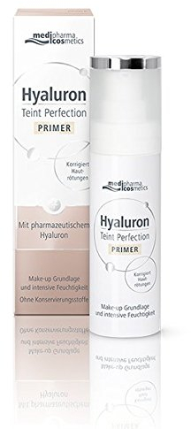 Hyaluron Teint Perfection Primer Make-up Grundlage und intensive Feuchtigkeit. Reduziert Hautrötungen. Für einen makellosen Teint.