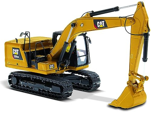 Diecast Masters 85570 Cat 320 GC Hydraulic Excavator Next Generation 1:50 Scale Ages 14+ in Tin Box, Ideal for Collectors