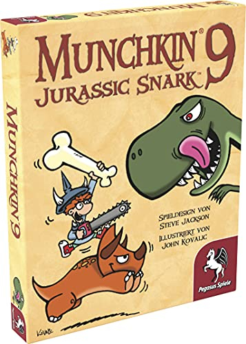 Pegasus Spiele 17220G - Munchkin 9, Jurassic Snark