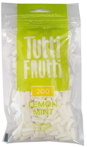 TUTTI FRUTTI Tutti Frutti Lemon Mint Slim Size Zigarettenfilter