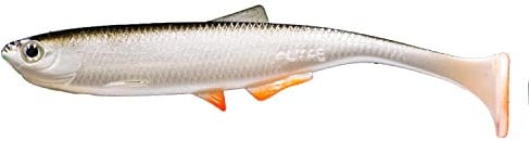 LMAB Bleak Shad 6 cm, 9 cm, 12 cm, 15 cm, 18 cm KÖFI - Gummifisch Angelköder - Gummiköder für: Zander, Barsch, Hecht & Forelle - Zanderköder Hechtköder - Kunstköder (9 cm, Real Roach)