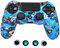 Funda protectora de silicona antideslizante para mando PS4/SLIM/PRO