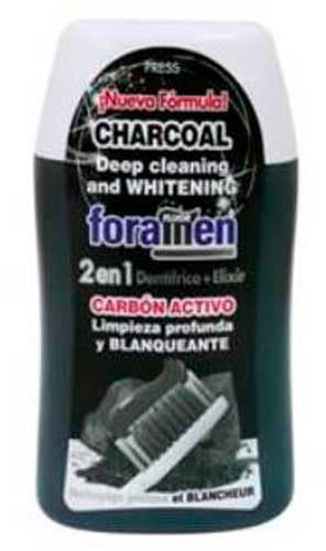 Oradent Crema Dental Charcoal Carbon Activo 2En1 100Ml. 200 g