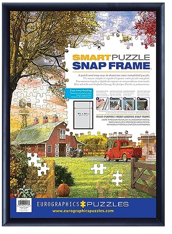 EuroGraphics Snap Rahmen - Schwarz Aluminium (Smart Puzzle Zubehör)