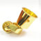 Swivel Wheel Caster, POWERTOOL Antique Vintage Cup Type Solid Brass Wheels for Furniture, Screw Style Fitting for Chairs Sofas and Tables(1Pcs)