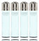 Clipper Original Lighter Feuerzeug Uni Solid Branded Reusable Special Edition Sets + 1 x Flints + 1 x All u Need Schlüsselanhänger Flaschenöffner (4 x White)