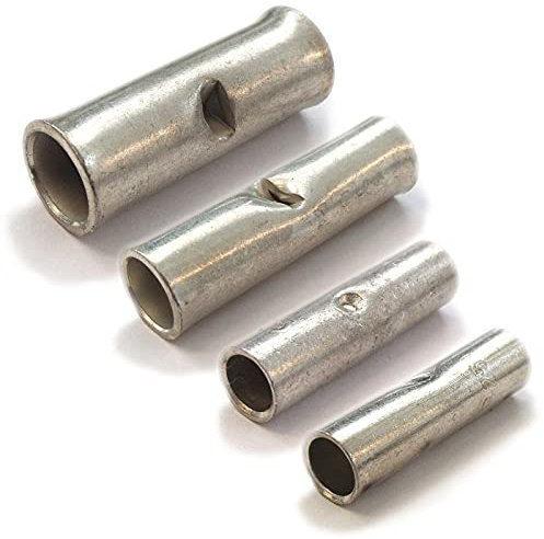 KafTon 5x Copper Tube Butt Connectors Wire Cable Crimp Connector Terminal Battery Starter (Cable Size - 95mm²)