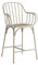 Netfurniture Barhocker Barhocker Barstuhl Barstuhl mittelhoch Alu Gestell weiß