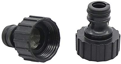 Gartenschlauchverbinder Zubehör Garten Hahnstück 3/4 Plastikschlauch Gartenzubehör Wassergartengeräte Tap Adapter Bewässerung Hahn Joint 50 PC (Color : Green, Diameter : 3/4'')