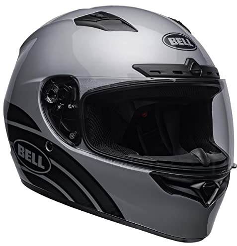 BELL Qualifier DLX MIPS Street Helmet (Ace 4 Gloss Gray/Charcoal - X-Large)