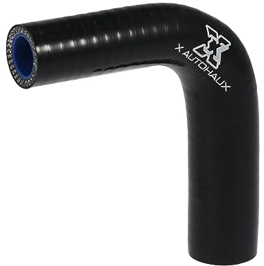 X AUTOHAUX Silikonschlauch Auto Silikon Ladeluftkühler 90 Grad Schlauch 0.63-0.87Innendurchm. Schlauchkupplung