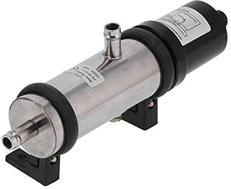 Kaufpart Diesel Generator Water Heater Jacket Thermostat Self‑Circulating FS-001G-1 AC240/120V Water Inlet and Outlet Size:16mm