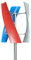 Keine Geräusche Vertikalachse Windturbinengenerator Windturbine Windrad Stromerzeugung 24V 400W für Heimgebrauch