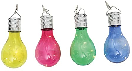 DOITOOL Solar-glühbirnen Solar-led-glühbirne Garten Dekoratives Licht Solarlampe Camping Hängen Led-lampen Outdoor- Solarleuchten Für Außen Pendelleuchte Kronleuchter Laterne Hängend