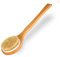 ZENO Body Brush Back Scrubber | Shower Brushes with Long Handle & Natural Bristles | Scrubbing Brush for Dry Skin Exfoliating Cellulite | Bamboo Wood