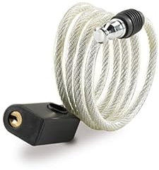 CG94 CAVO ANTIFURTO C/LUCCHETTO IN ACCIAIO PER AUTO/MOTO/BICI UNIVERSALE