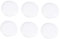 Veemoon 6pcs Round Cabinet Door Handle Bedroom Door Knob Bedroom Door Handle Black Handles for Doors Cabinet Knobs Round Head Knobs White Cupboard Aluminum Alloy Handle Cabinet Door