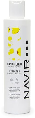 NAVIR Professional | Keratin Conditioner für trockenes und strapaziertes Haar – Reparierend & feuchtigkeitsspendend – Ohne Sulfate – 200ml