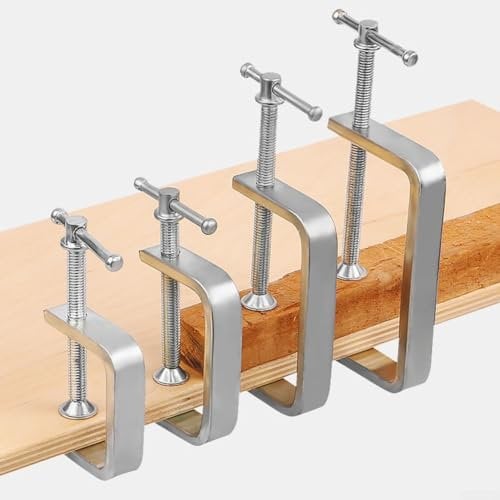C-Clamp,50-100mm C Clamp Tiger-Clamp, Woodworking G-Clamp For Mounting G-Clamps Heavy Duty Woodworking Welding Wood Clamps(0-85MM)