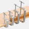 C-Clamp,50-100mm C Clamp Tiger-Clamp, Woodworking G-Clamp For Mounting G-Clamps Heavy Duty Woodworking Welding Wood Clamps(0-85MM)