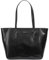 The Bridge Handtasche 44115301 Shopper 100% Leder Schwarz Einheitsgröße, Schwarz , Einheitsgröße