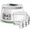 KUOYTT Yogurt Maker Completamente Automatico, Macchina per Yogurt da 2 Litri – Yogurt Maker con 4 coperchi per barattoli di Vetro da 200 ml, Timer con Display LCD, 20 W, Ideale per vasett