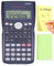 Scientific Calculator for Secondary School Supplies: Calculator GCSE + Bonus Sticky Notes for Exams, A Level Maths Back to School Stationery Supplies Set Student Desk Essentials