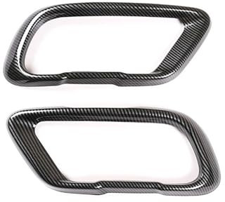 WLLLLa Auspuffblenden Für BMW X5 G05 X6 G06 X7 G07 2019 2020 2021 M Sport,Auto Endschalldämpfer Auspuffrohr Ausgang Abdeckung Trim Auto Außenzubehör