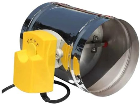 Edelstahl-Lufttür, elektrisch verstellbares Luftventil, elektrisches Rückschlagventil mit drei Positionen, 100 mm, 220 V(100mm)