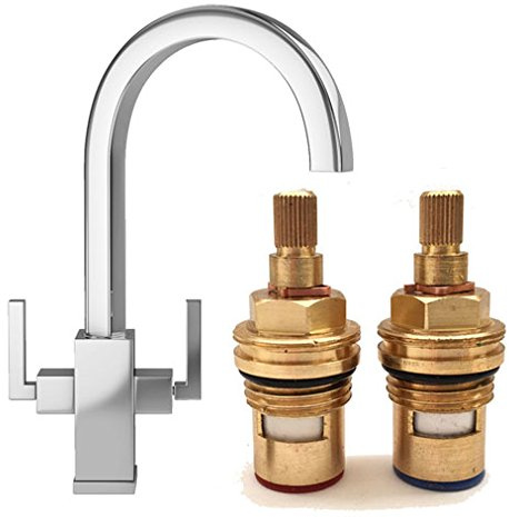 Tap Magician Franke Planar Pair of Compatible Cartridge Valves Post 2008 28 spline Version