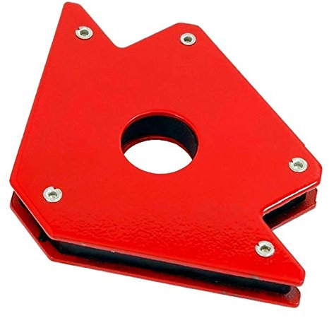 25/50/75LB Magnetic Angle Corner Holder Welding CLAMP Support FIX Arrow Magnet (2, 50Lbs)