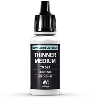 Vallejo 70524 Thinner (17ml)