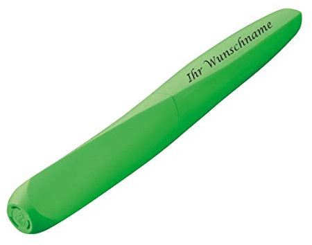 Füllhalter mit Gravur / Füller / Twist M-Feder Neon Grün