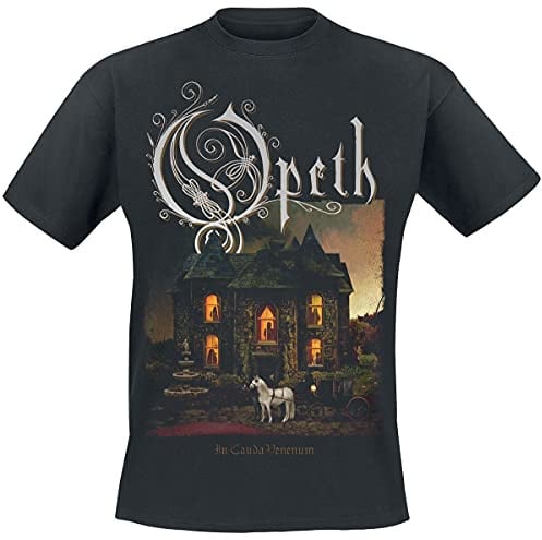 Opeth In Cauda Venenum Album Männer T-Shirt schwarz XL 100% Baumwolle Band-Merch, Bands