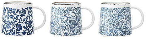Bloomingville BCHR-Set 3tlg, 3 Stück (1er Pack), Blau