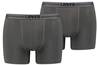 Levi's Herren Boxer Underwear, Grey, M