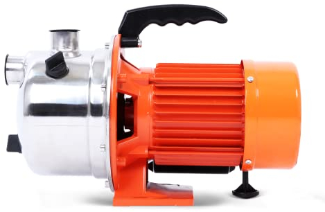 Yard Force Gartenpumpe EX WP10, max. 1.000 W, 4600 L/h, max. Förderhöhe 45 m, Wasserfüllanzeige, Wassereinfüllöffnung/Ablassschraube, Frostschutz, Thermoschutz