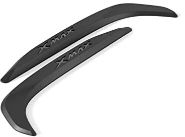 Plaque latérale de Protection KBUYS compatible avec Yamaha Xmax 125 et Xmax 300, en plastique durables, noir, à visser, côté droit