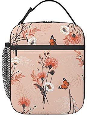 Linda lonchera de gatito en taza para mujeres y hombres, bolsa de almuerzo térmica, bolsa de refrigeración para trabajo, escuela, viajes, color 8