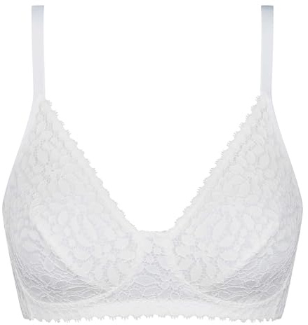 DIM Damen-BH Daily Dentelle | Bügel | durchbrochene Blütenspitze | Halt & Komfort