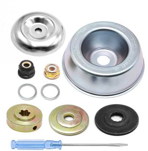 SYOWADA 2 Sets Blade Adapter Attachment Maintenance Washer Kit and Blade Trimmer Head Adapter Kit Replacement for String Trimmers Brush Cutter