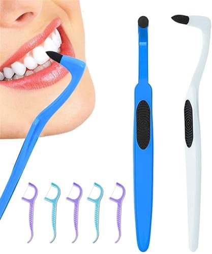 3 Stück Zahnsteinentferner Set, Professionelle Zahnreinigung, Zahnbürste Stain Remover, Zahnpolierer, Entfernt Plaque & Verfärbungen