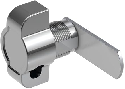 BASI | Drehriegelschloss für Vorhängeschlösser | Universal Spindschloss mit Riegel und Klammer | Für Metallschränke, Holzschränke
