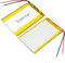 3.7V Lipo Lithium Polymer Battery Rechargeable 3000mah 405585 Electric Solar Lamp Digital Camera Battery,2 PCS