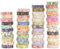 Songdao 50 rouleaux Fleur Washi Tape Set Ruban Adhésif Papier Motifs floraux Décoratif Maigre Masking Tape pour Scrapbooking Artisanat de Bricolage