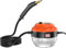 MAYLOVELY Pulitore a Vapore con Accessori, Mop a Vapore Manuale, Pulitori a Vapore Portatili e Lucidatori per Pavimenti per Pavimenti, Elettrodomestici e Molto Altro Ancora(Black+Orange)