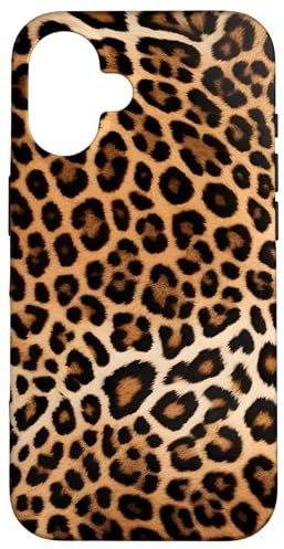 Muster Design Leopard Hülle für iPhone 16
