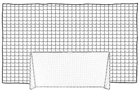 football Backstop net - Heavy Duty Goal Backstop Net, Reusable Rebounder Training Tool for Outdoor Supplies, Suitable for Garden Shed and School Portable